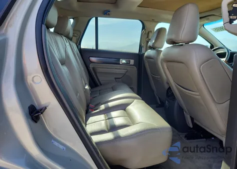 2007 Lincoln Mkx z USA, uszkodzony, nr VIN 2LMDU88C67BJ21885